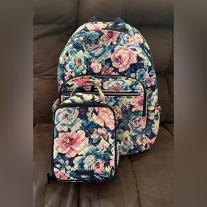 Vera Bradley backpack + lunchbox. I paid the regular amount for both.